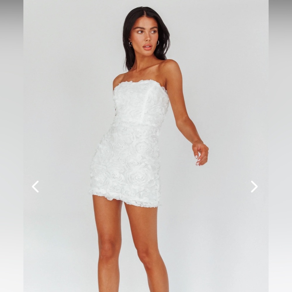 Selfie Leslie Charmer Mini Dress - Small